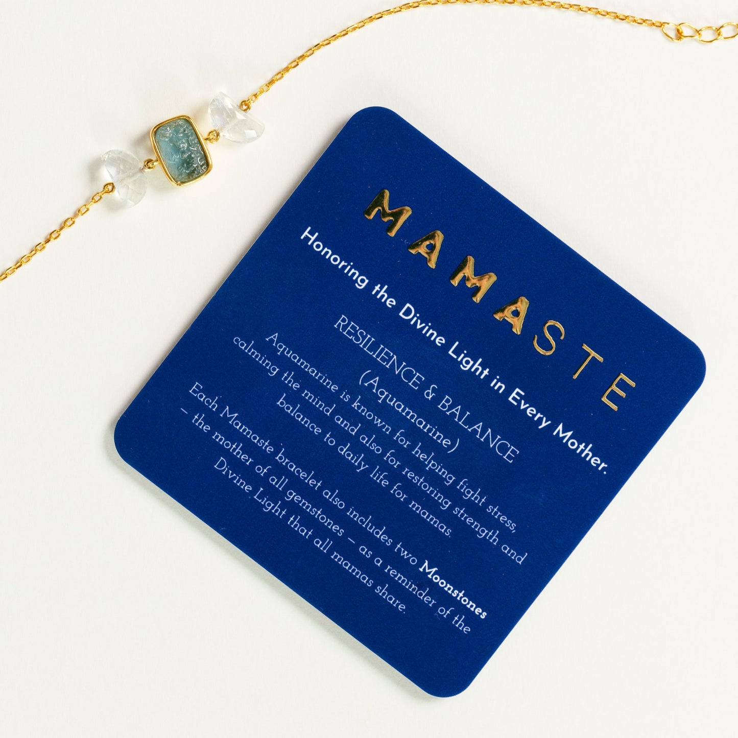 Resilience & Balance MAMASTE (Aquamarine)