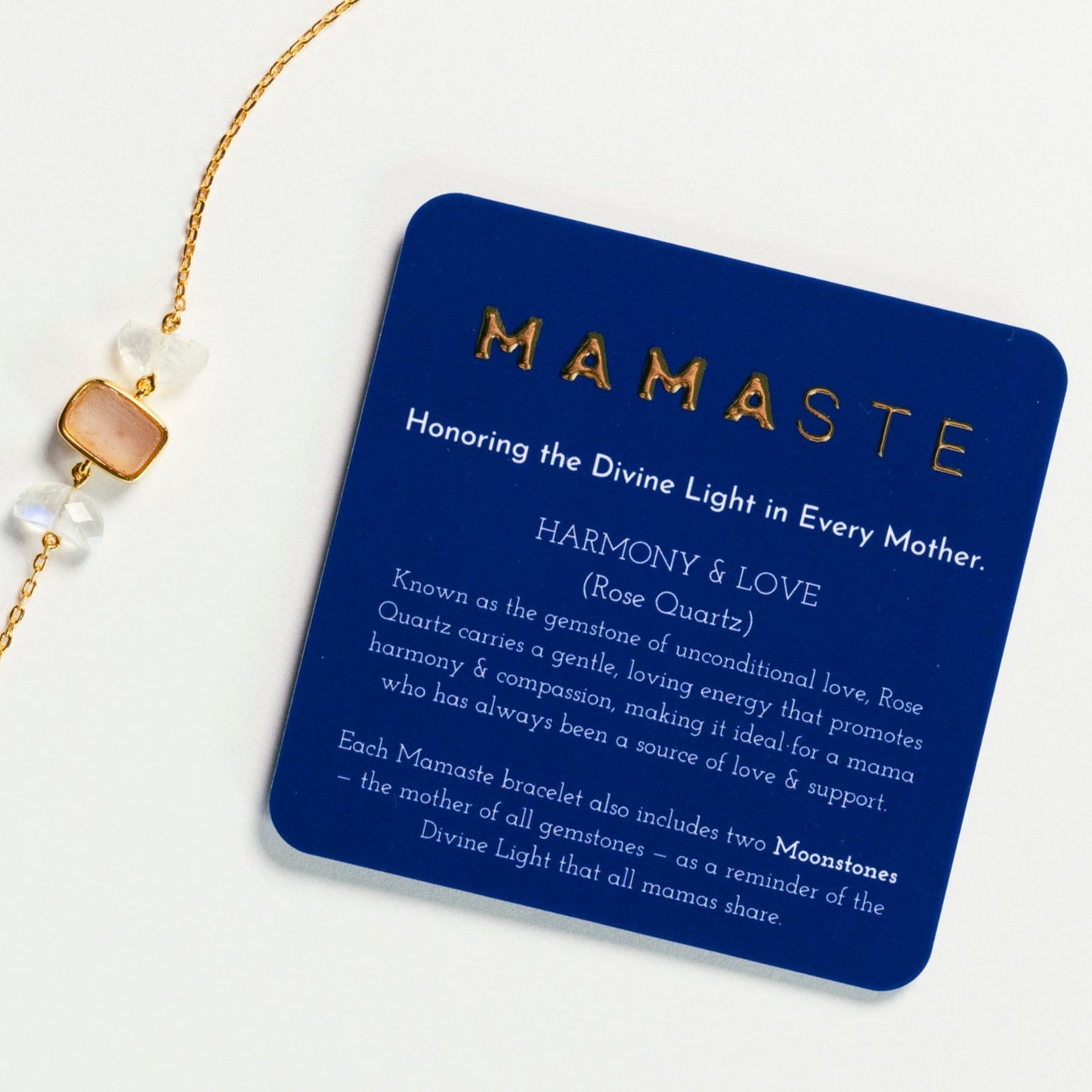 Harmony & Love MAMASTE (Rose Quartz)