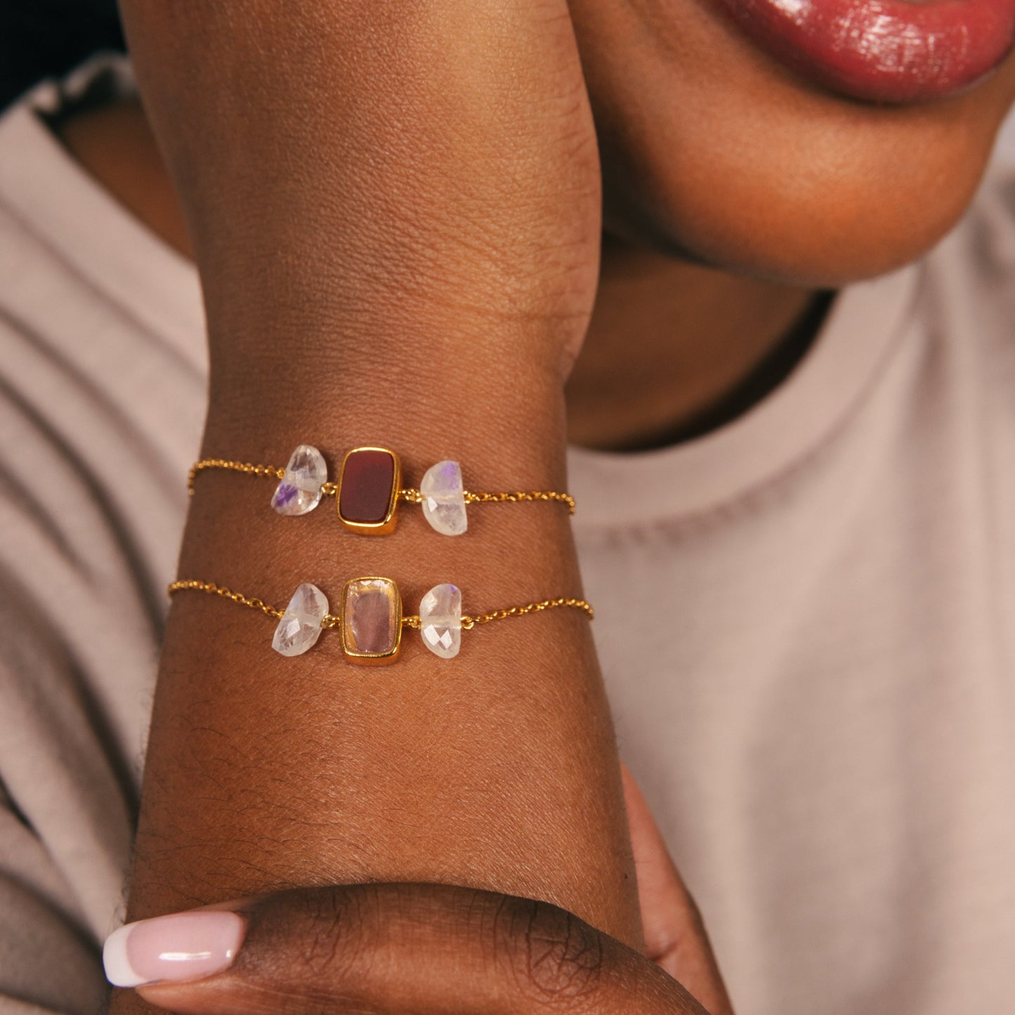 Healing & Bonding MAMASTE (Pink Agate)